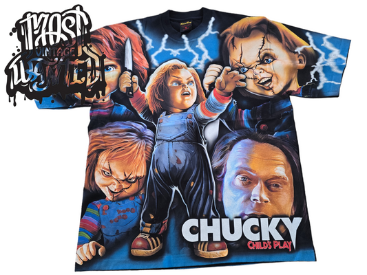 Modern Vintage Chucky Child's Play AOP T-shirt