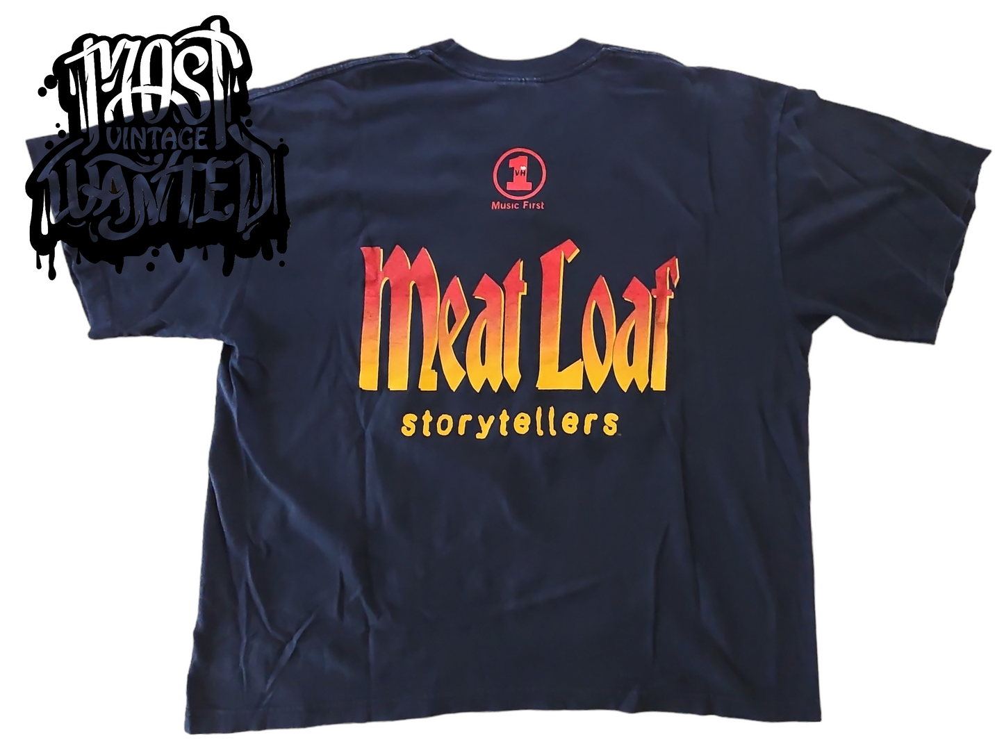 Vintage 1990s Meat Loaf VH1 Storytellers Promo Shirt