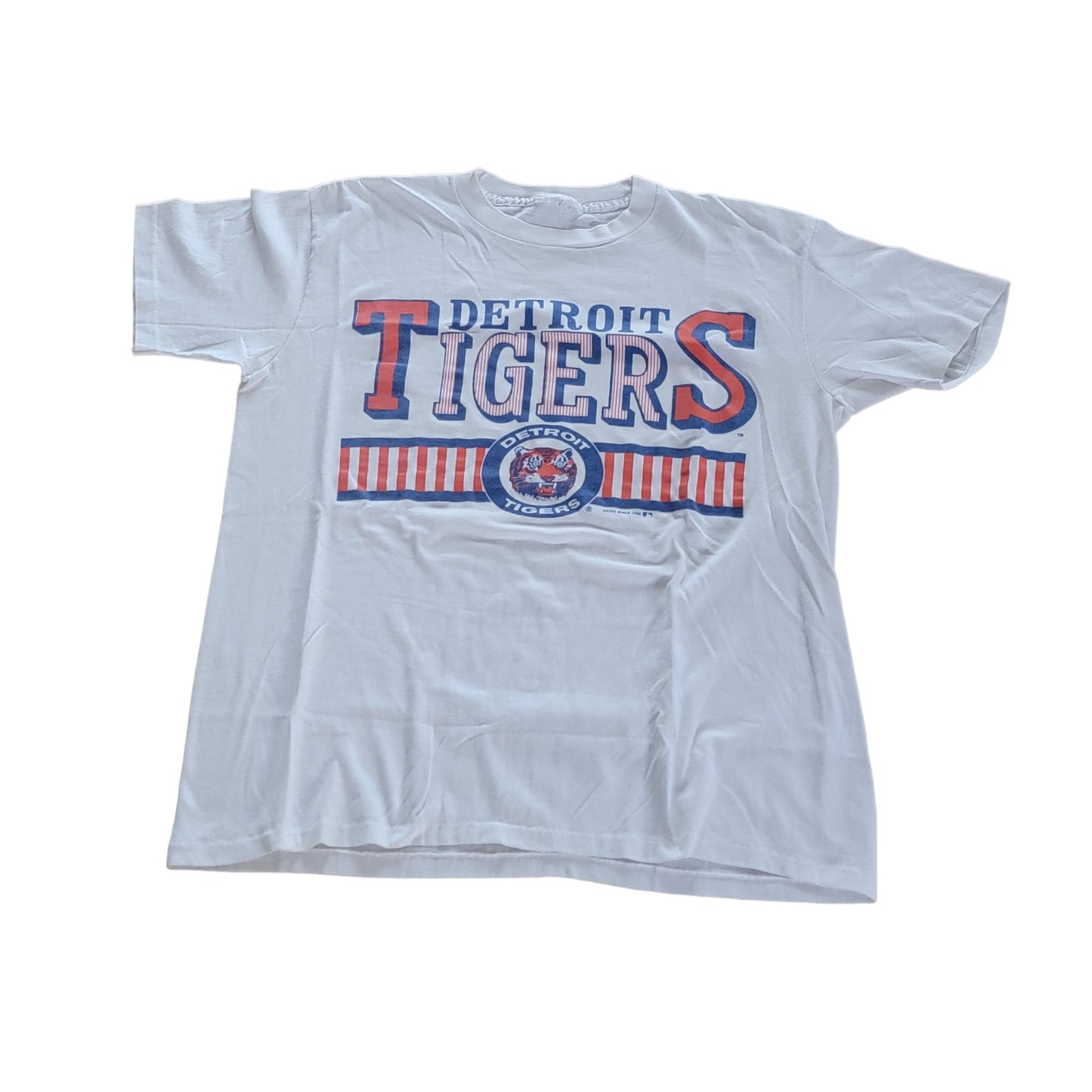 Vintage 1980s Detroit Tigers Baseball Shirt.