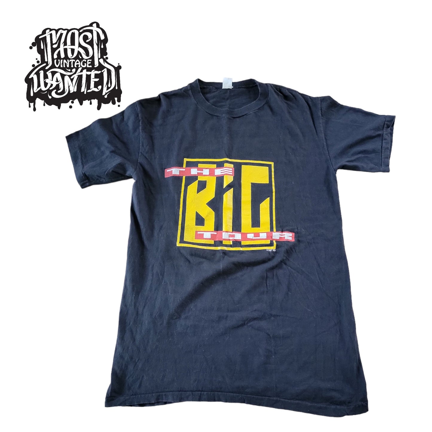 Vintage 1980s YES The Big Tour 87-88 Shirt