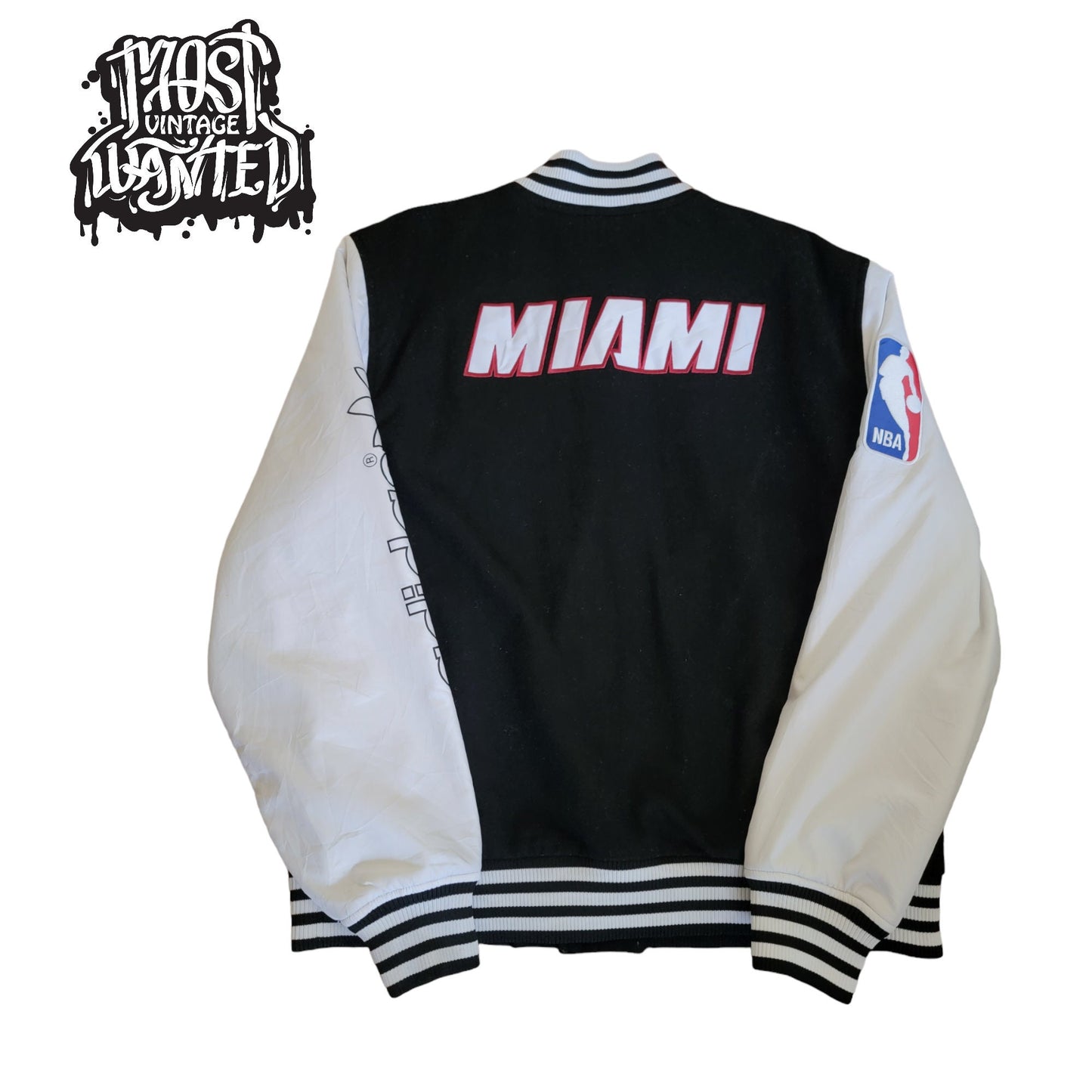 Vintage 2000s Adidas Miami Heat NBA Finals Varsity Jacket