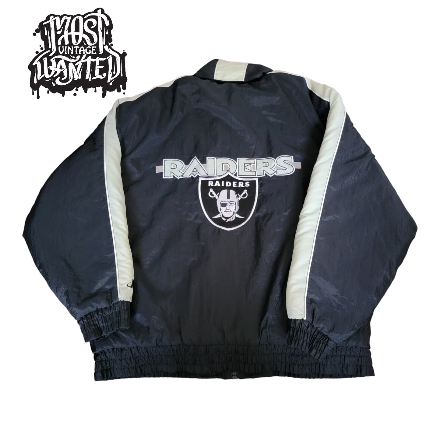 Vintage 1990s Los Angeles Raiders Logo Athletic Jacket