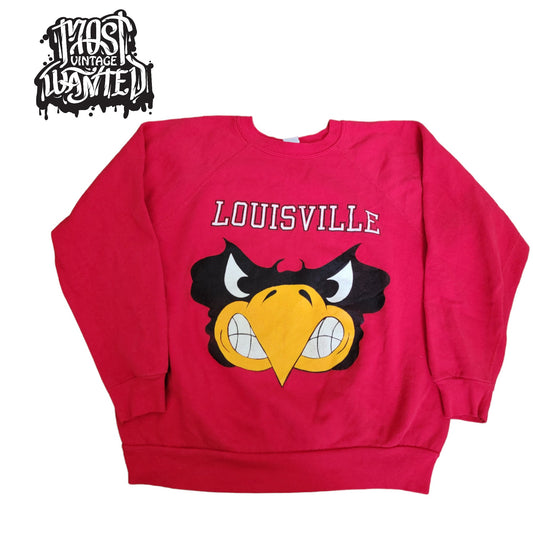 Vintage 1990s Louisville "Louie the Cardinal" Sweatshirt