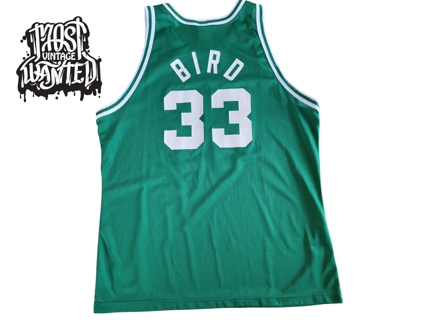 Vintage 1990s Boston Celtics Larry Bird Champion Jersey