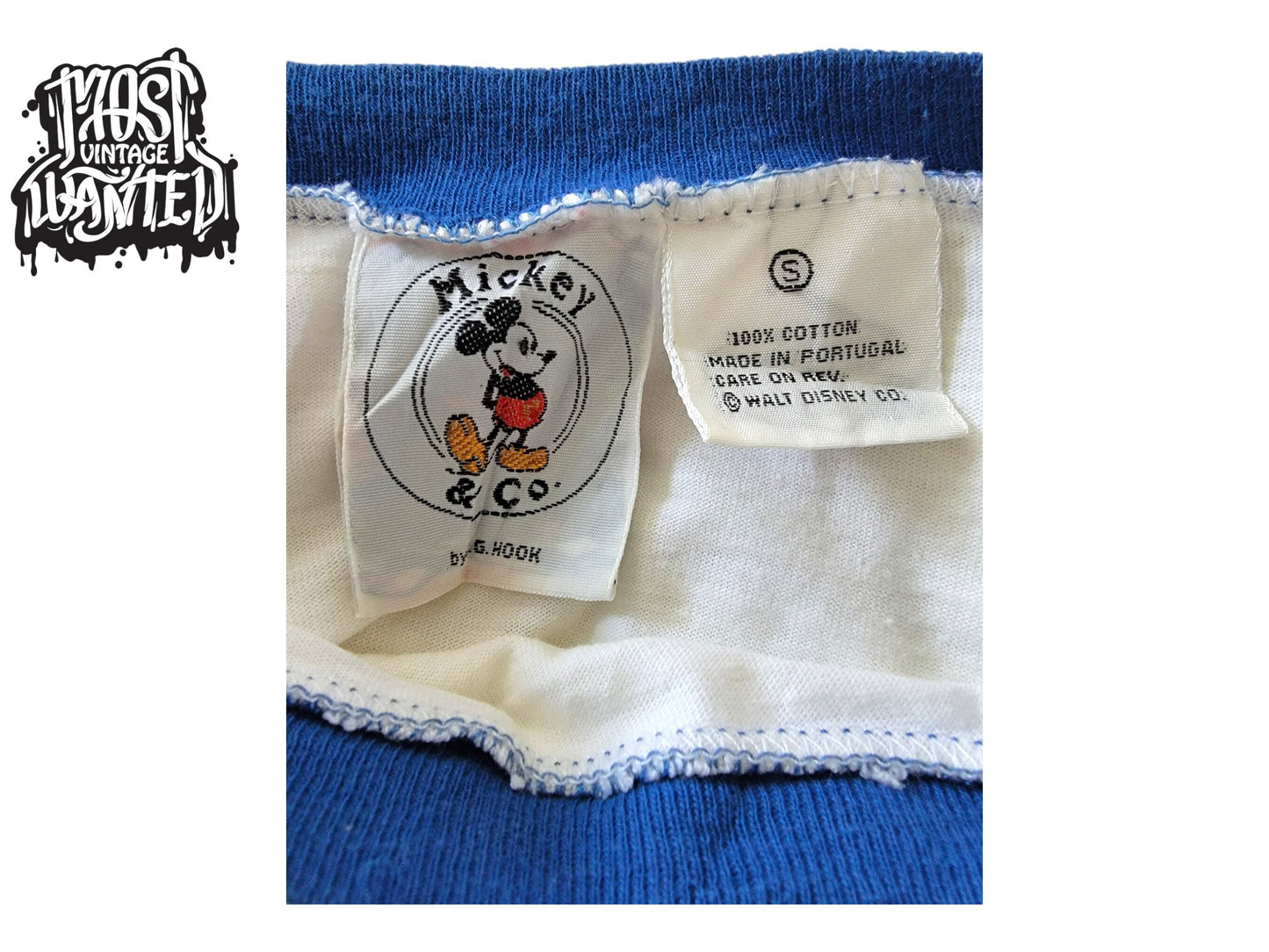 Vintage 1990s Mickey Mouse World Competition Wear Shirt