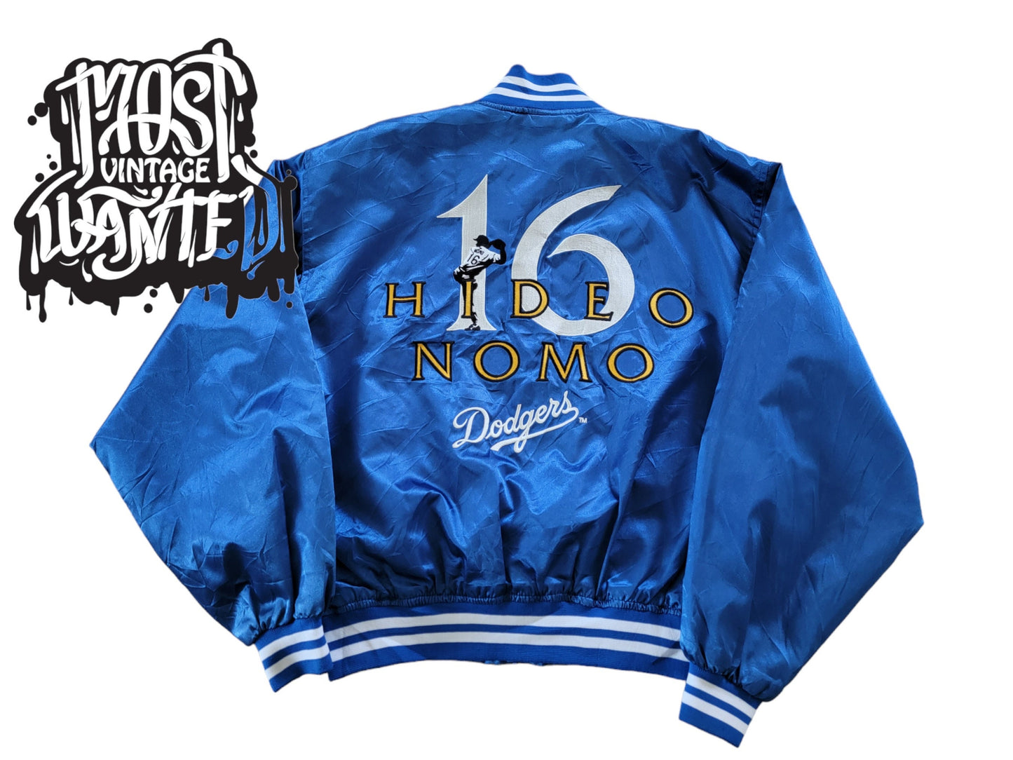 Vintage 1990s Los Angeles Dodgers Hideo Nomo 16 Jacket