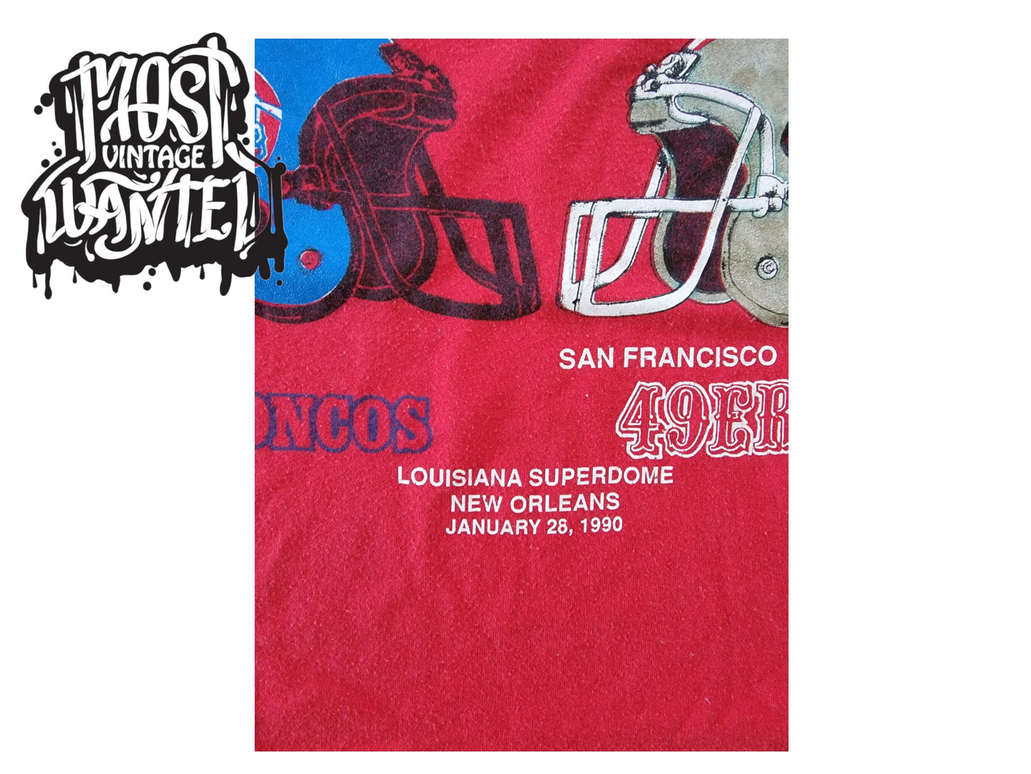 Vintage 1990S San Francisco 49ers Super Bowl XXIV Shirt