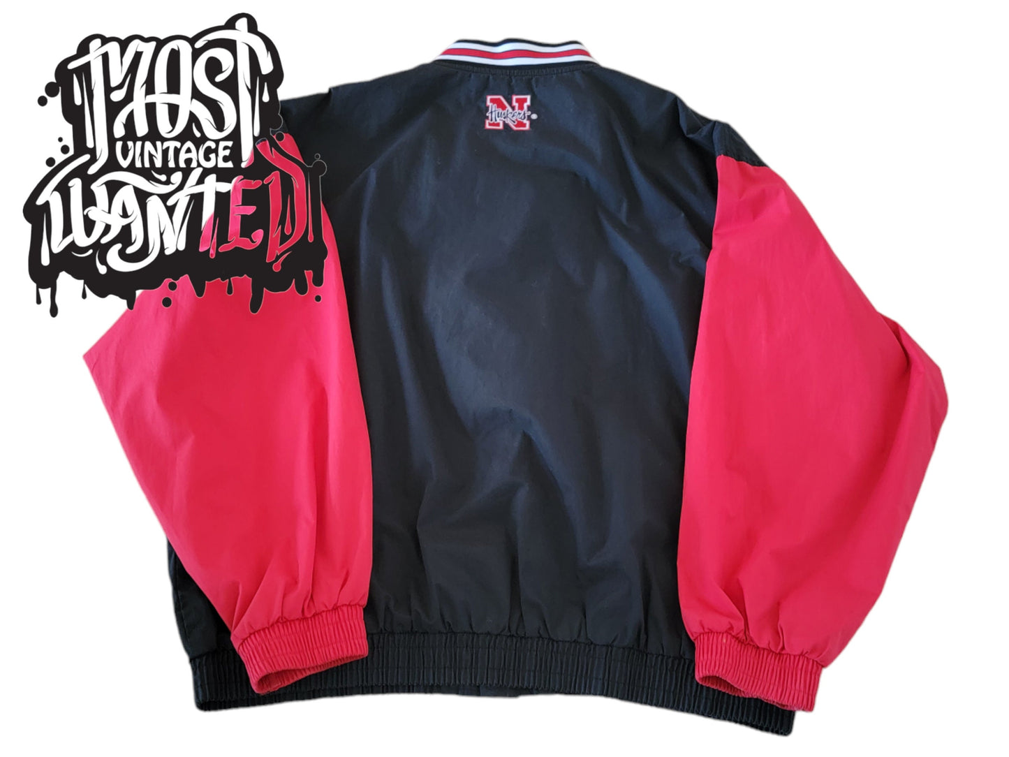 Vintage 1990s Nebraska Huskers Official Fan Jacket