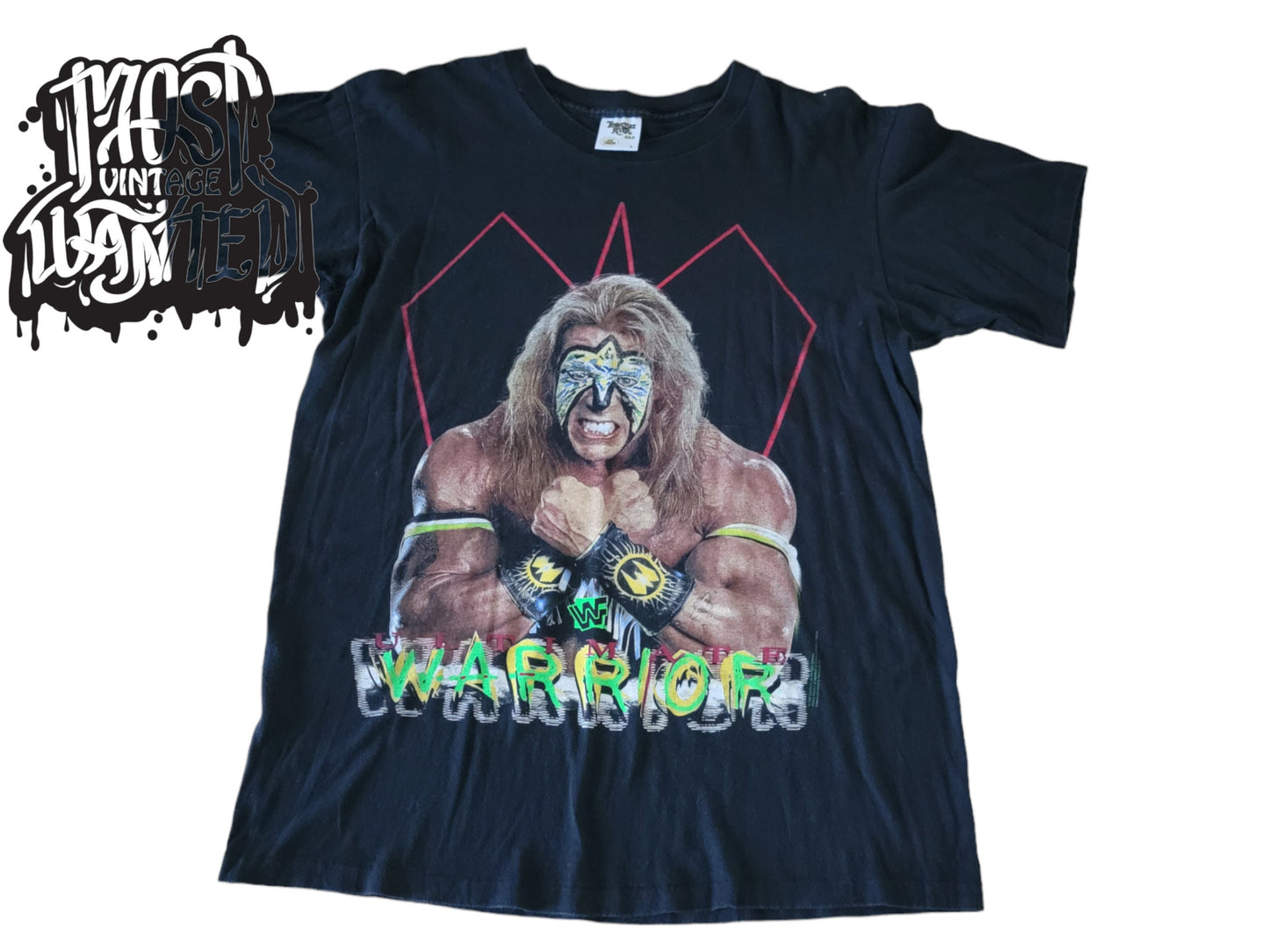 Vintage 1990s WWF Ultimate Warrior "Warrior Wisdom" Shirt