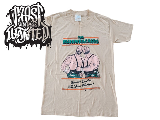 Vintage 1980s Bushwhackers WWF Shirt