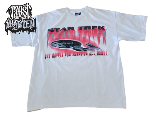 Vintage Star Trek Insurrection Battle for Paradise Promo Shirt