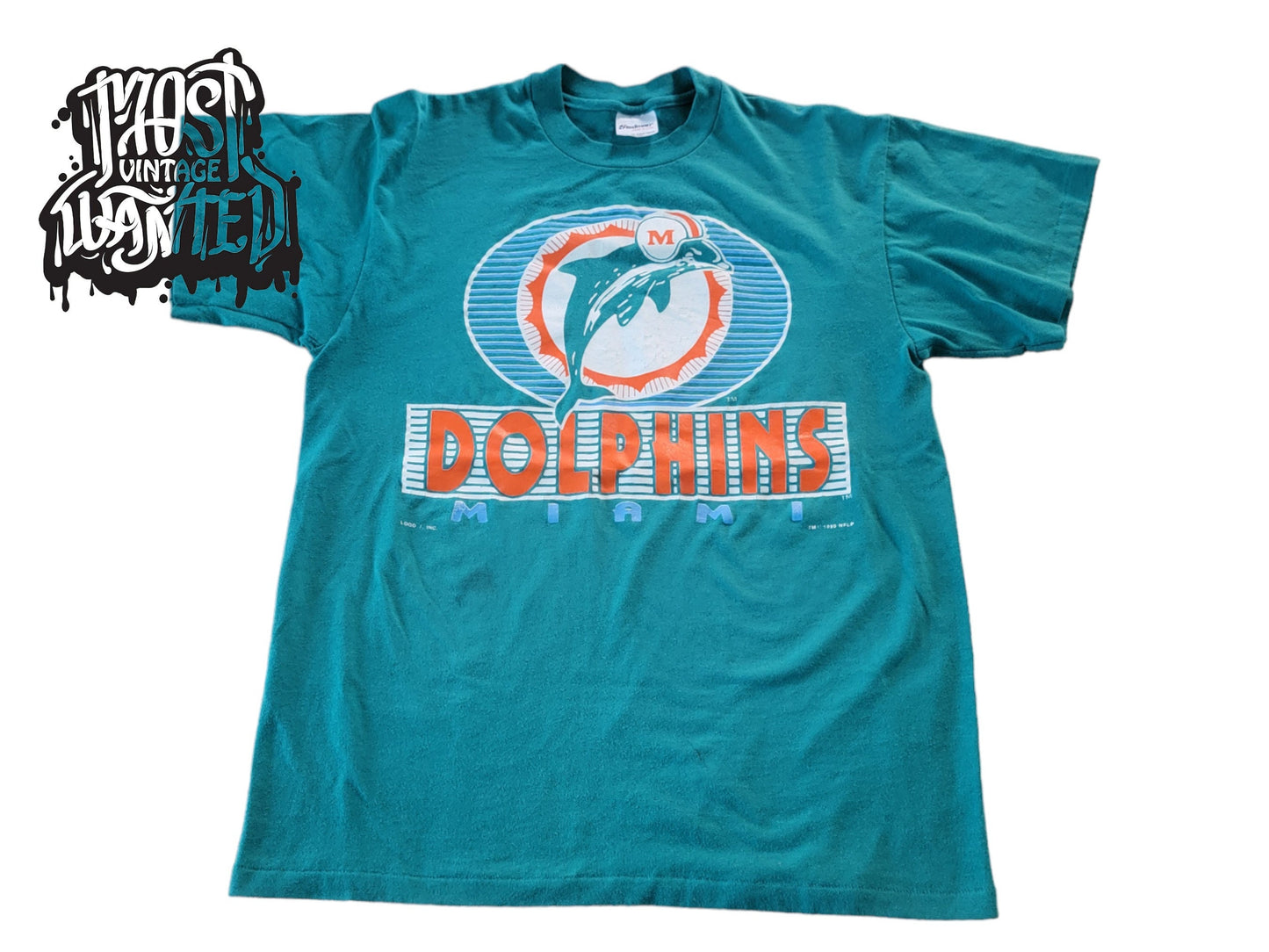 Vintage 1990s Miami Dolphins Graphic Shirt