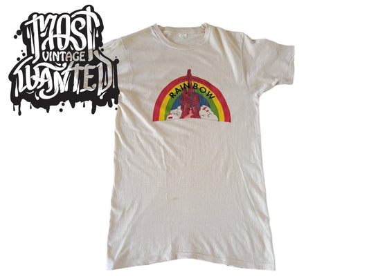 Vintage 1970s Ritchie Blackmore's Rainbow Album Promo T-shirt.