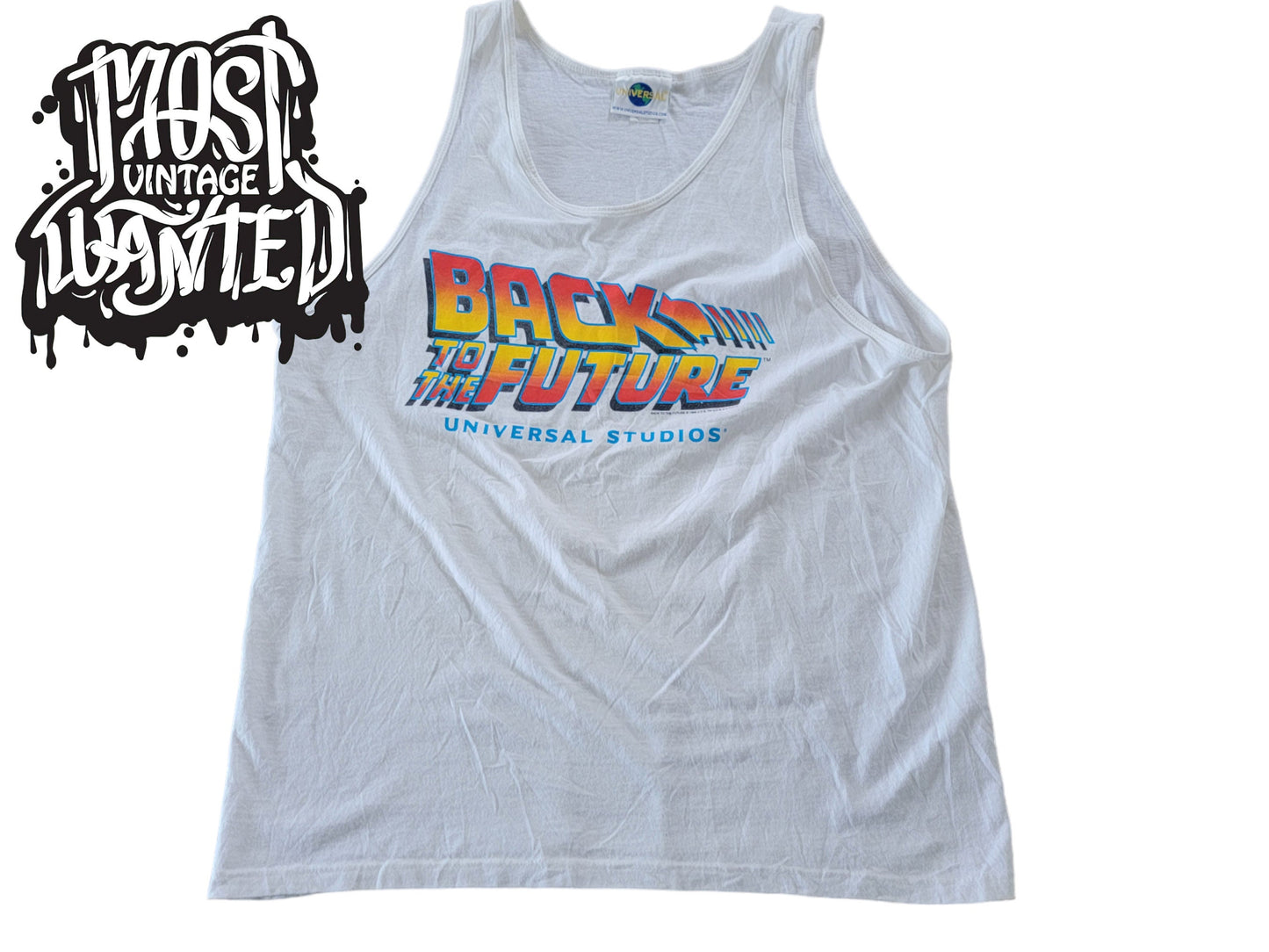 Vinntage 1990s Back To The Future Tank-top