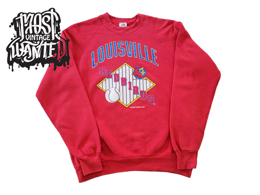 Vintage 1990s Louisville Redbirds Graphic Sweatshirt