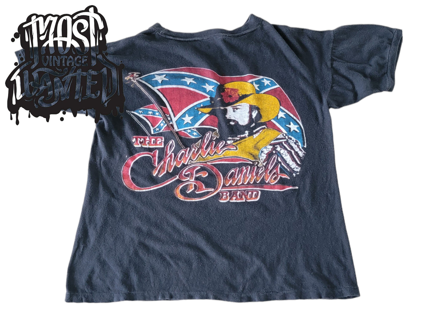 Vintage 1980s Charlie Daniels Band Tour Shirt