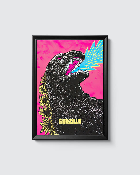 Poster: Godzilla Showa Era 11x14 or 11x18 Reprint