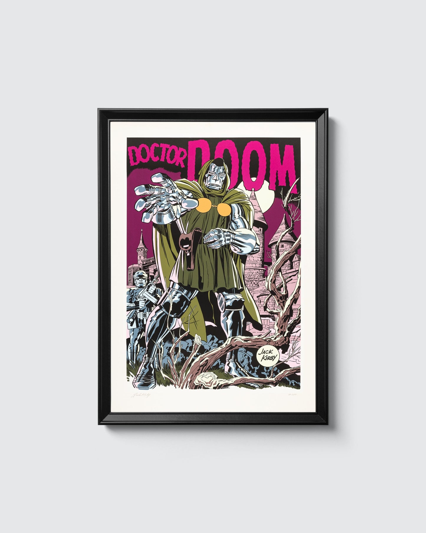 Poster: Dr. Doom Reprint 11x14 or 11x18