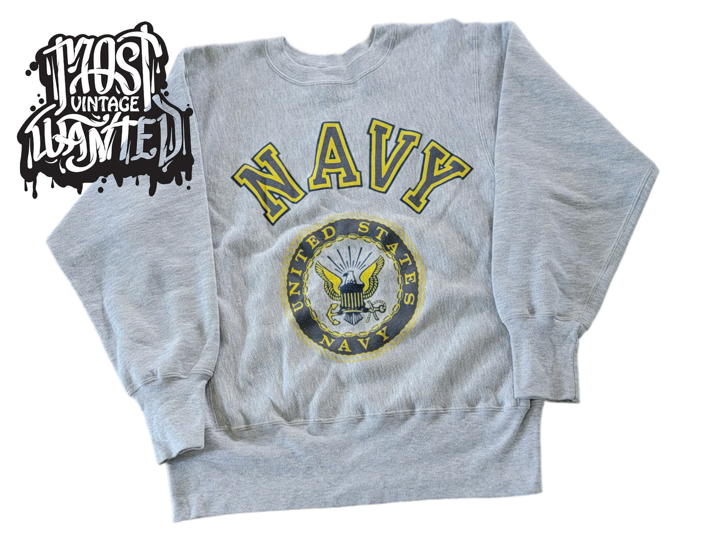 Vintage 1990s Navy Mascot Puma Sweatshirt