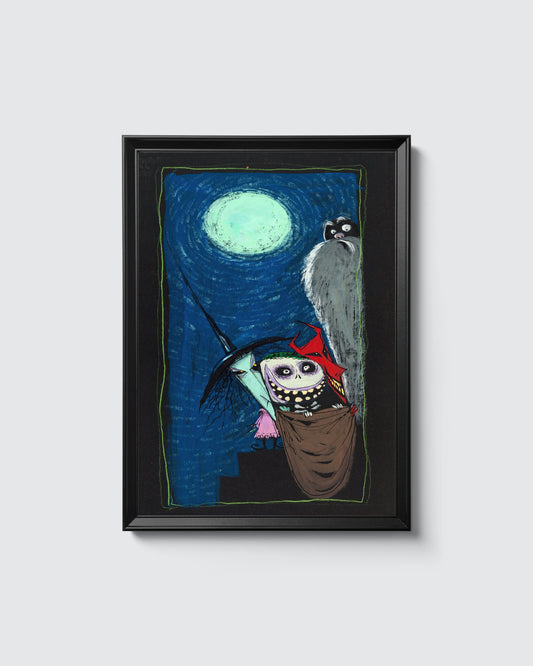 Poster: The Nightmare Before Christmas "Boogie's Boys" Reprint 11x14 or 11x18