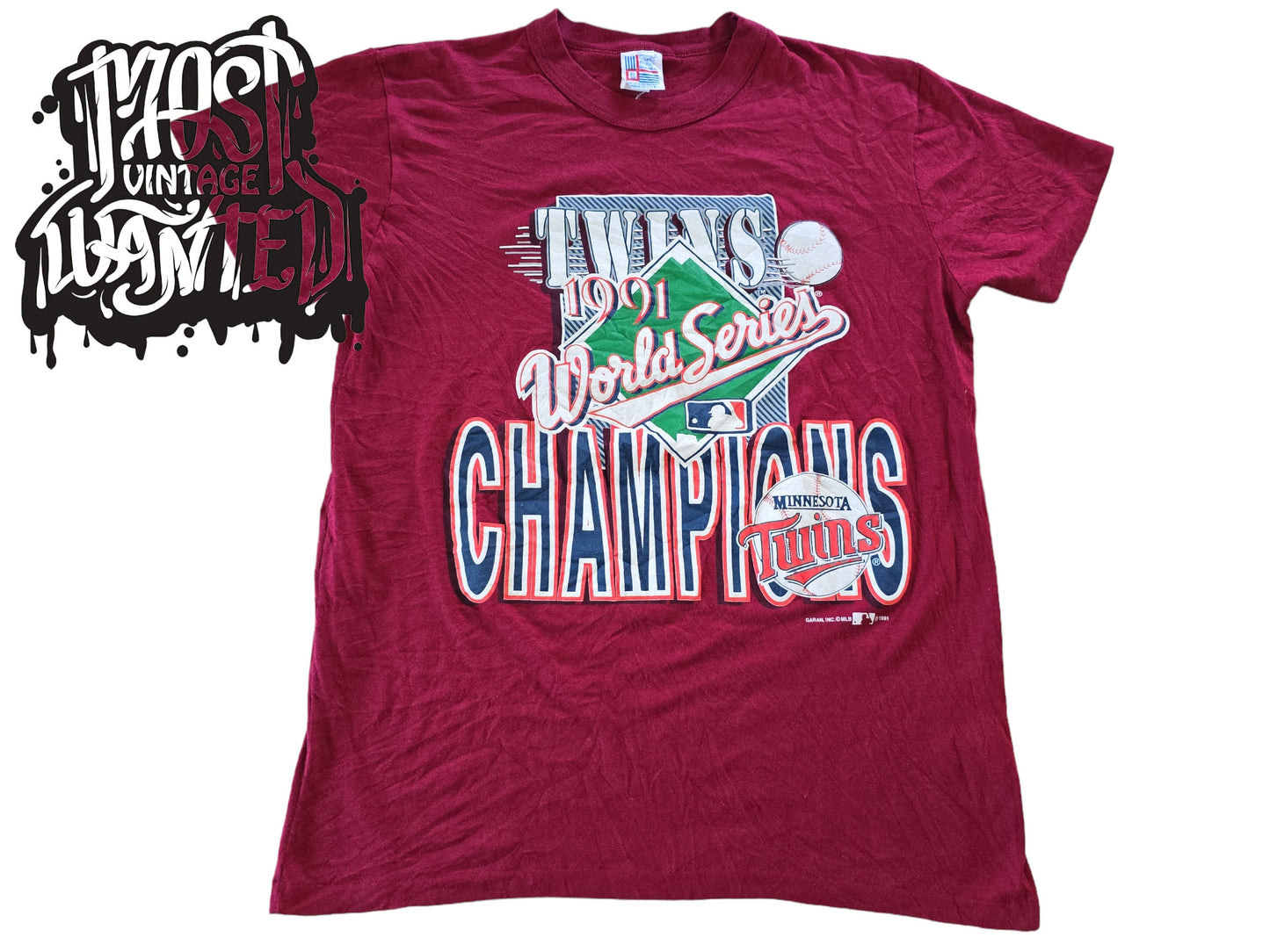 Vintage 1990s Minnesota Twins World Champions Shirt