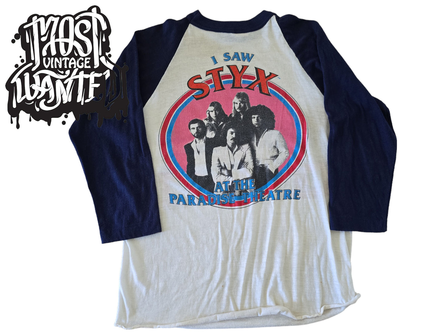 Vintage 1980s STYX "World Tour '81" Shirt