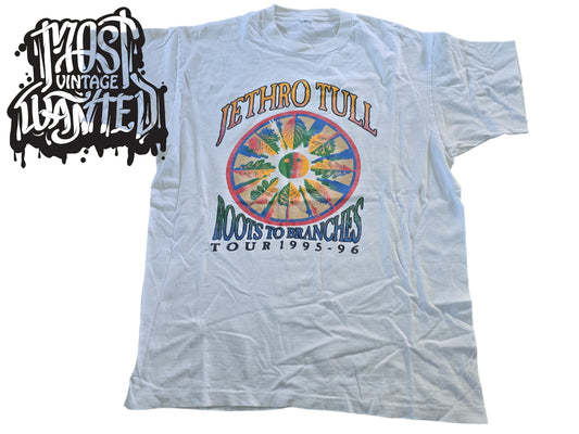 Vintage 1990s Jethro Tull "Roots to Branches 1995-96 Tour" Shirt