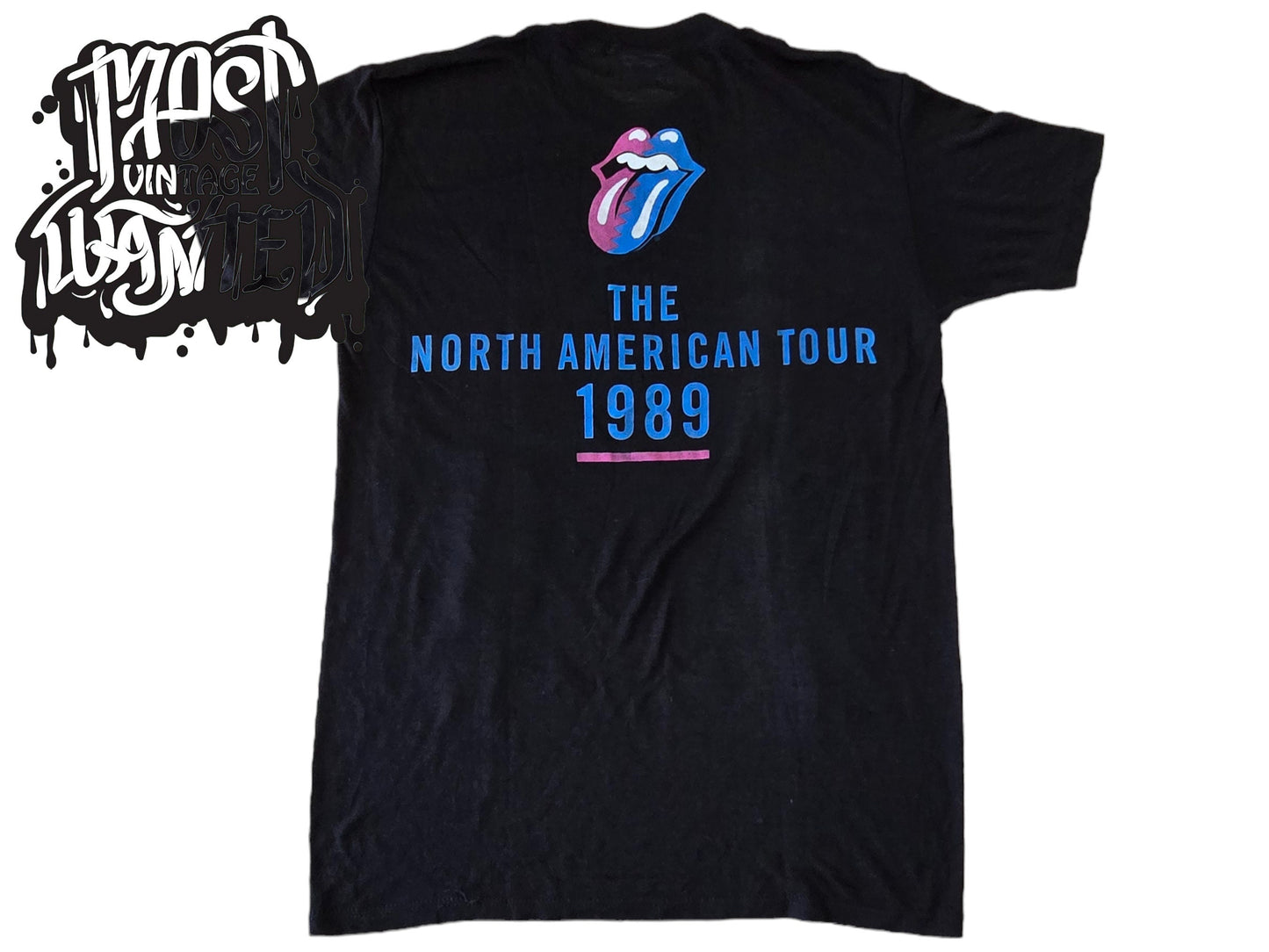 Vintage Rolling Stones "SteelWheels North American Tour 1989" Shirt