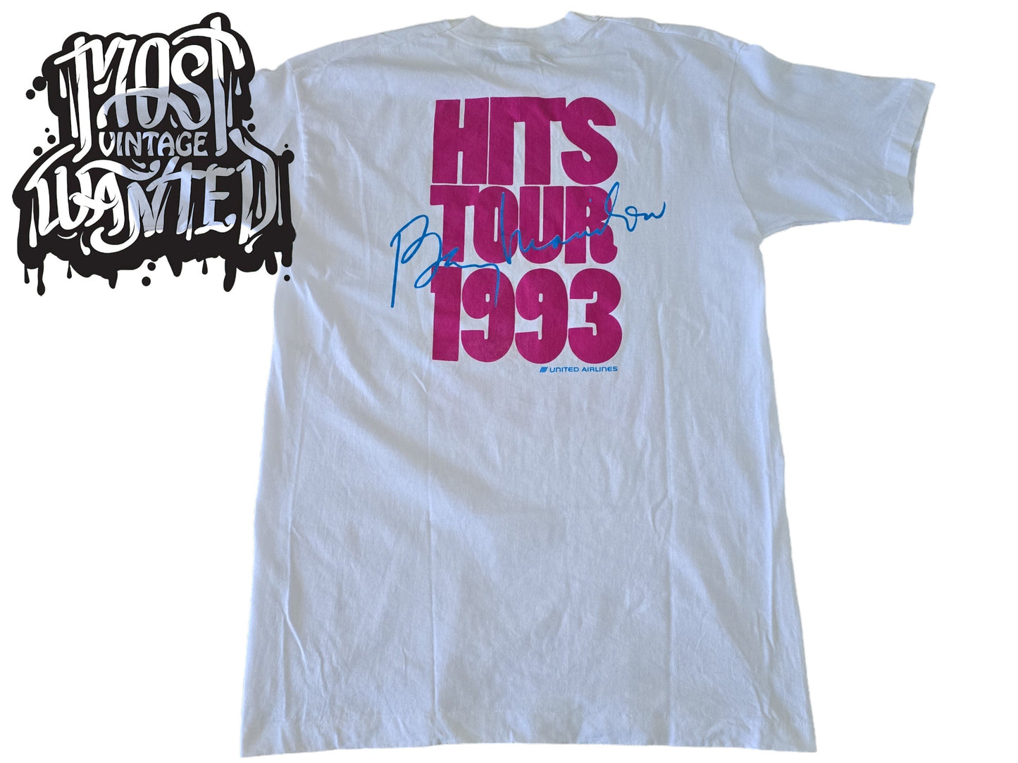 Vintage 1990s Barry Manilow "Hits Tour 1993" Shirt