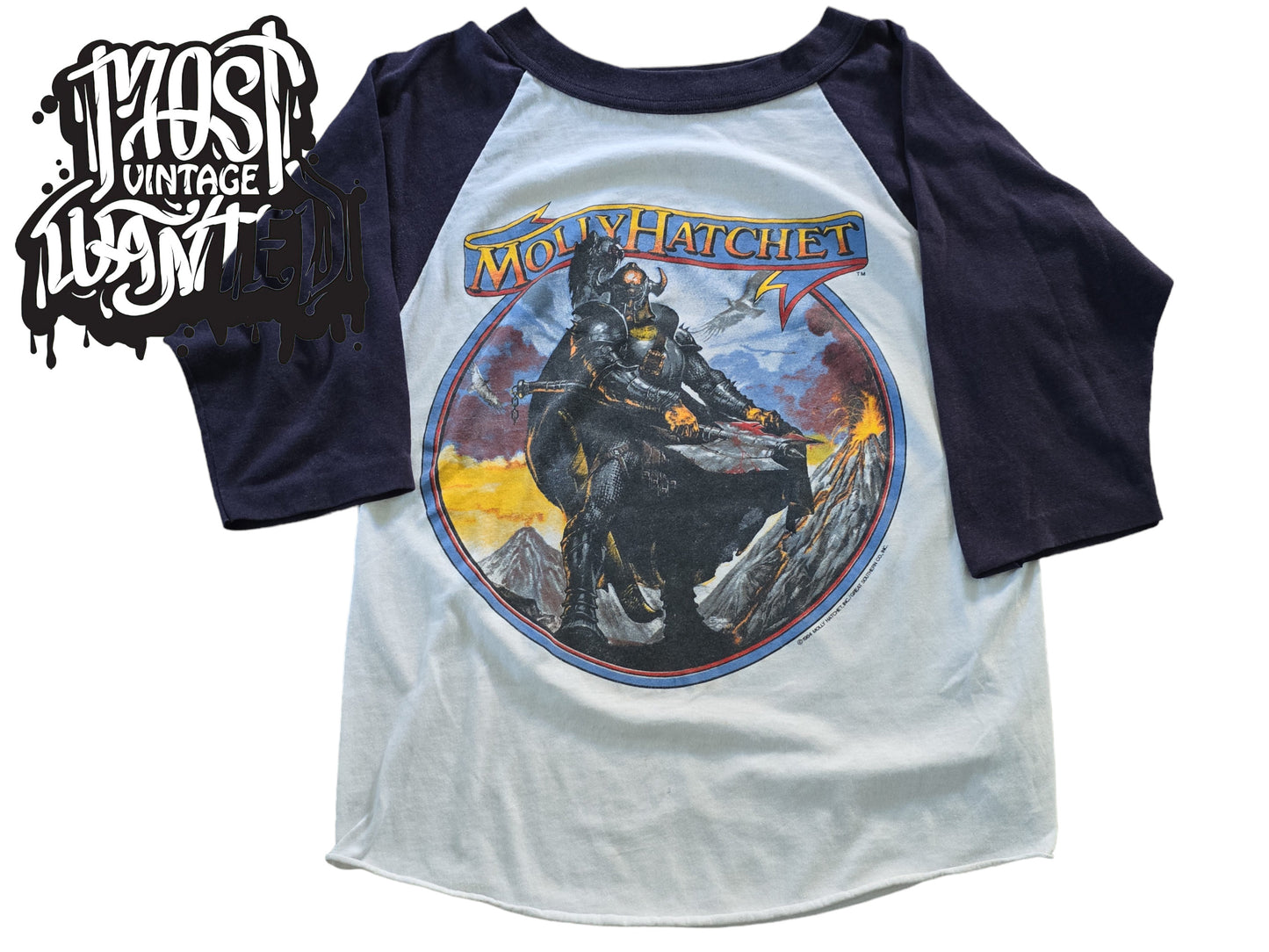 Vintage 1980s Molly Hatchet Tour Shirt