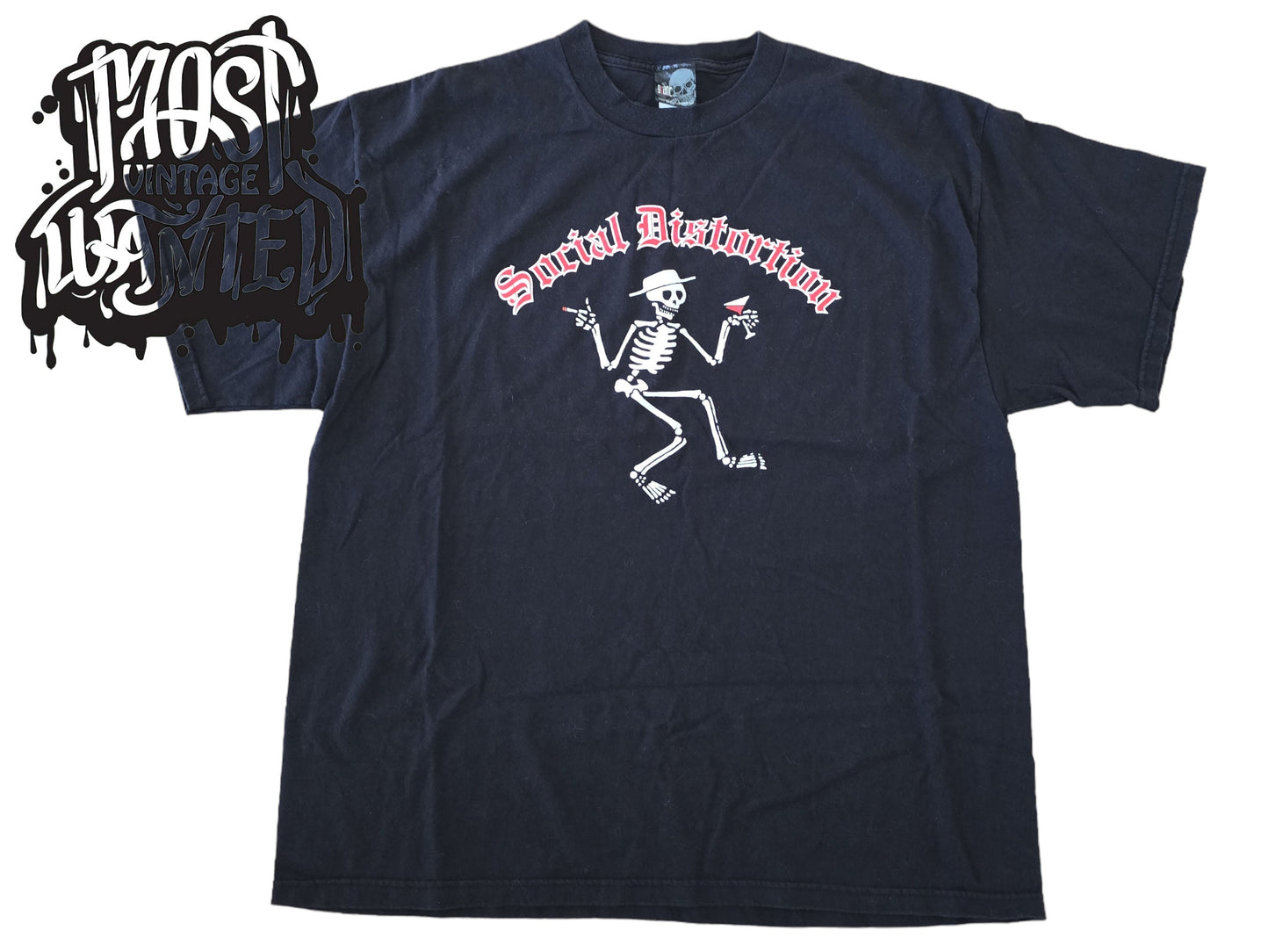 Vintage Social Distortion Old English Punk Shirt