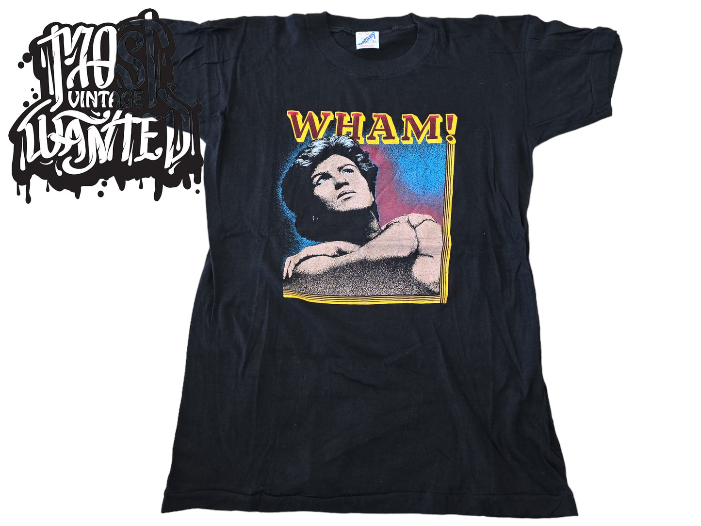 Vintage 1980s "Wham! George Michael" Graphic Shirt