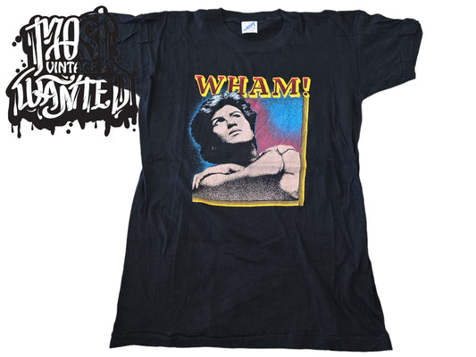 Vintage 1980s "Wham! George Michael" Graphic Shirt