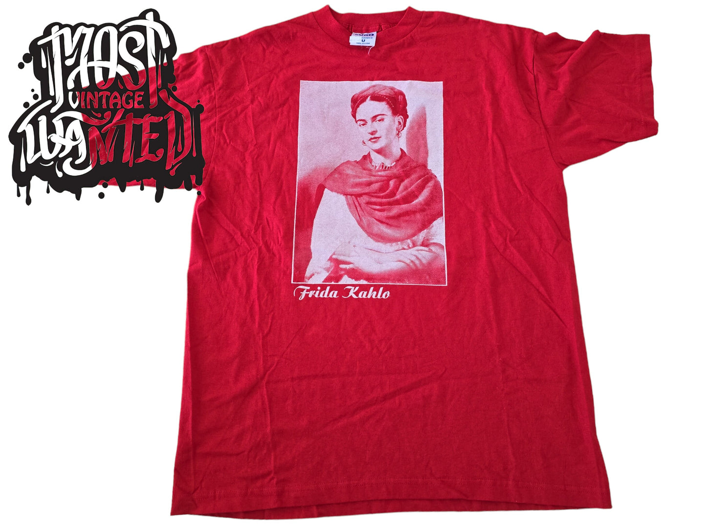 Vintage 1990s Frida Kahlo Portrait Shirt